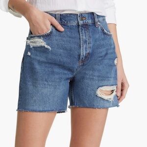 Rails Hermosa Distressed Denim Shorts, 30